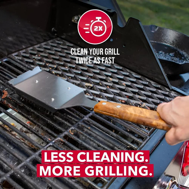 Lisslune | Stainless Grill Brush and Scraper