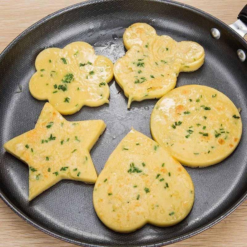 Lisslune | Stainless Steel Fried Egg Molds