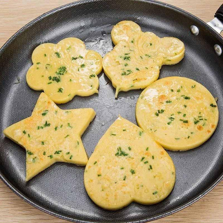 Lisslune | Stainless Steel Fried Egg Molds