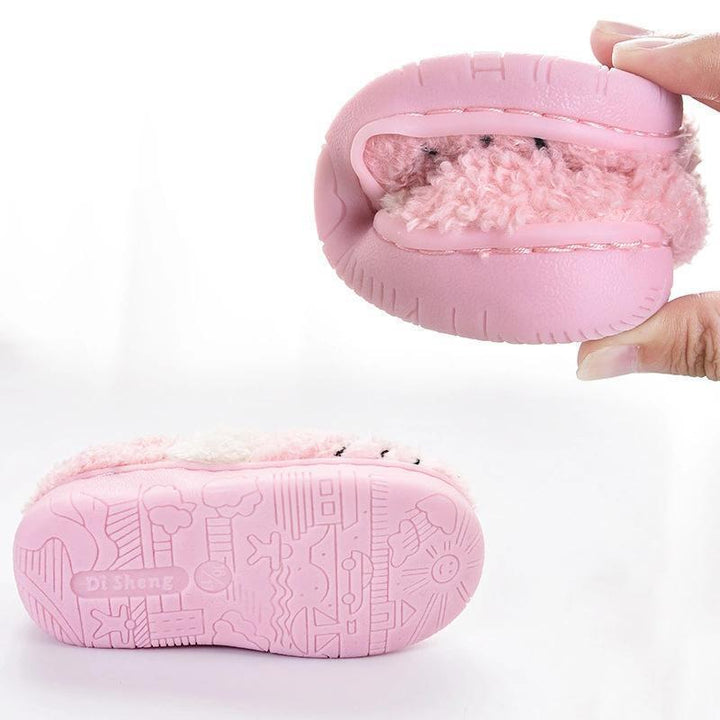 Lisslune | Cute Cat Plush Slippers for Kids