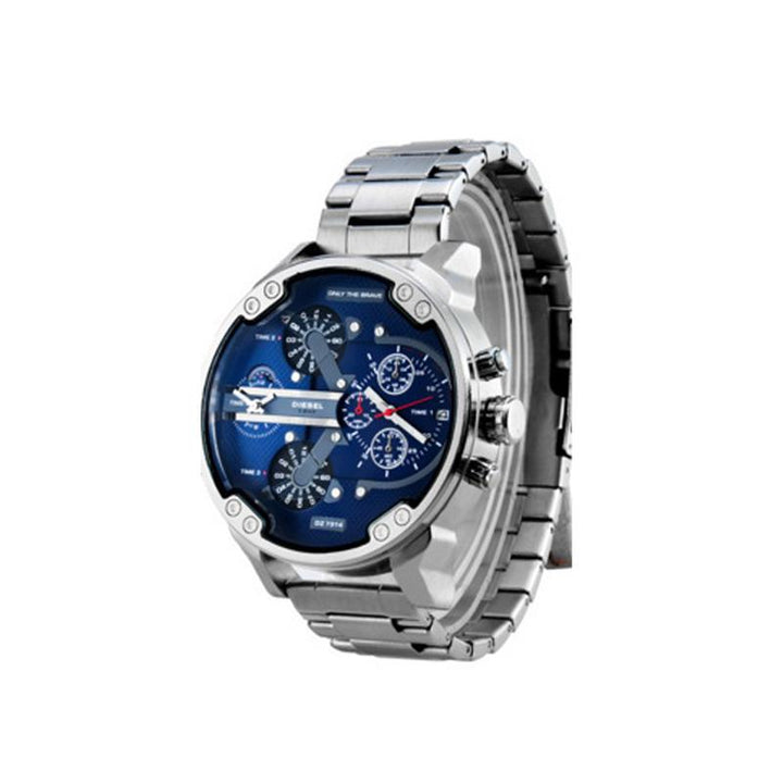 Lisslune | Stainless Steel Chronograph Quartz Watch – Elegant Men’s Luxury Timepiece