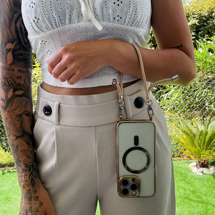 Lisslune | iPhone Best MagSafe Shoulder Case - "Saint"