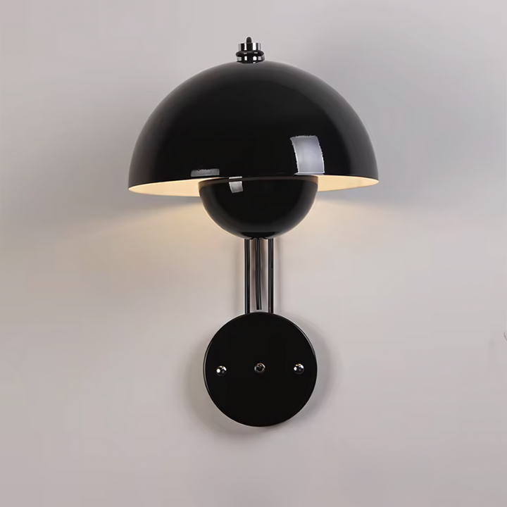Lisslune | GloomLamp | Modern glossy metal LED wall light