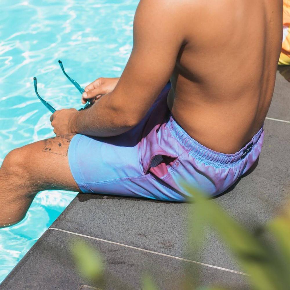 Lisslune | Color change beach pants-swim shorts