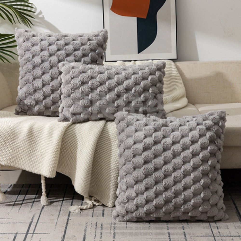 Lisslune | VelvetSoft Cushion Cover – UltraSoft Plush Cover for Sofa or Bed