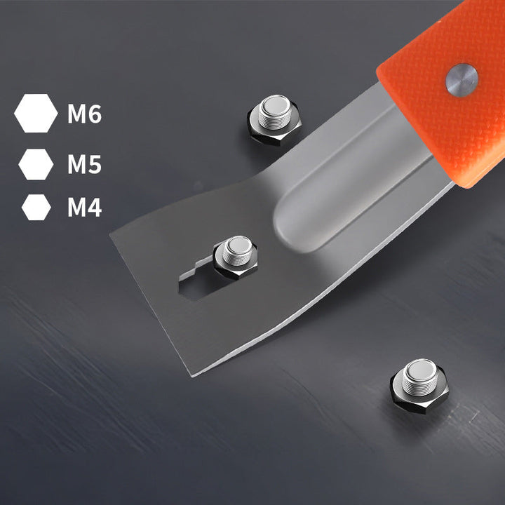 Lisslune | Pry Bar Scraper made of Stainless Steel