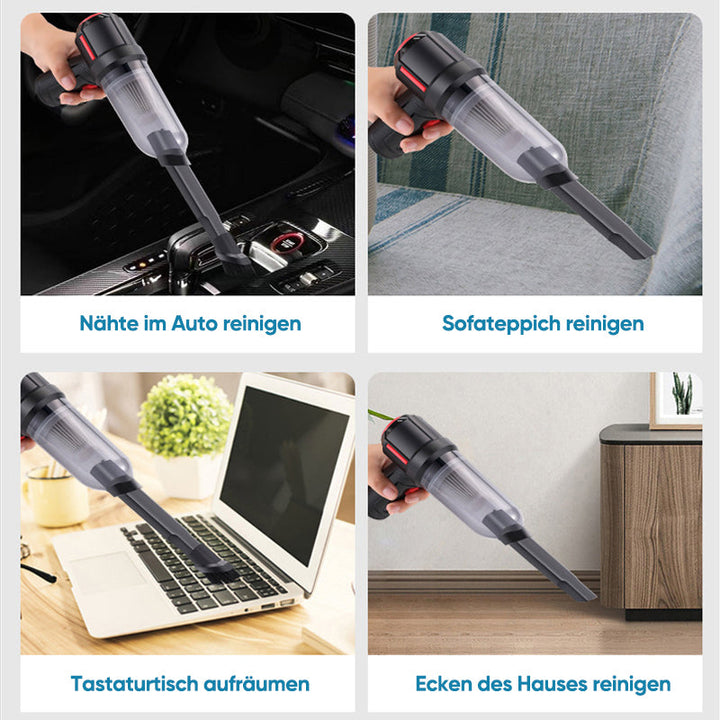 Lisslune | Cordless Rechargeable Multifunctional Handheld Vacuum Cleaner for Cars and Households