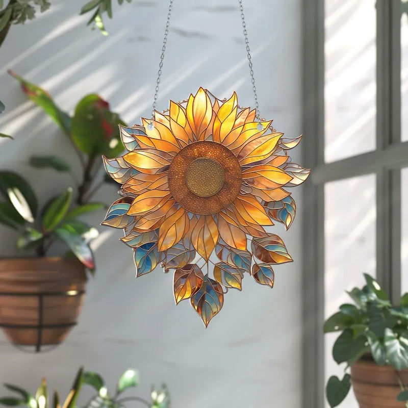 Lisslune | Sunflower Acrylic Window Hanging