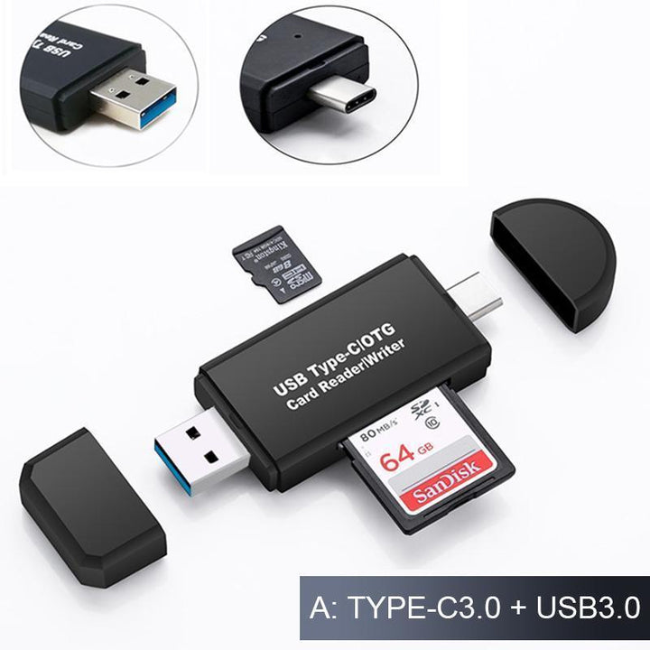 Lisslune | 3 in 1 OTG card reader