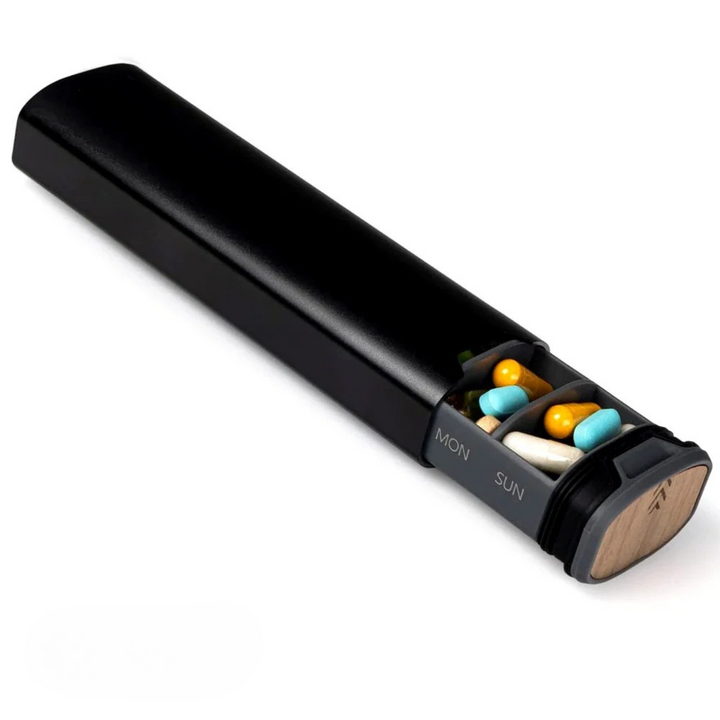 Lisslune | 7-Day Medication Organizer – Compact Leakproof Pillbox for Home and Travel