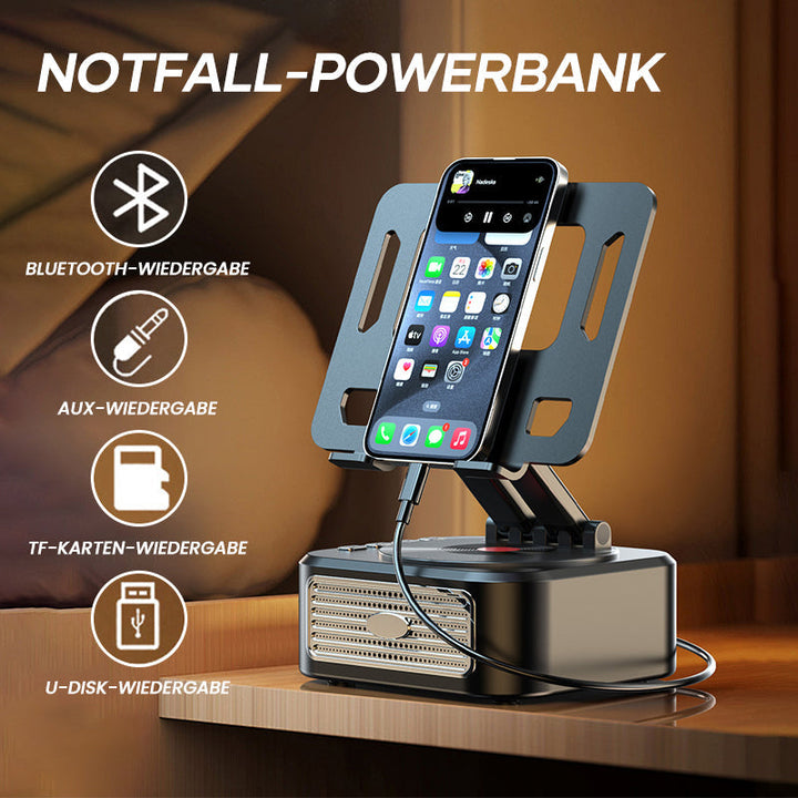 Lisslune | Rotating Tablet Stand Speaker