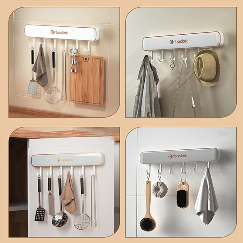 Lisslune | Multifunctional Wall Mounted Knife Storage Shelf