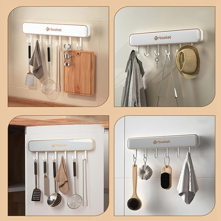 Lisslune | Multifunctional Wall Mounted Knife Storage Shelf