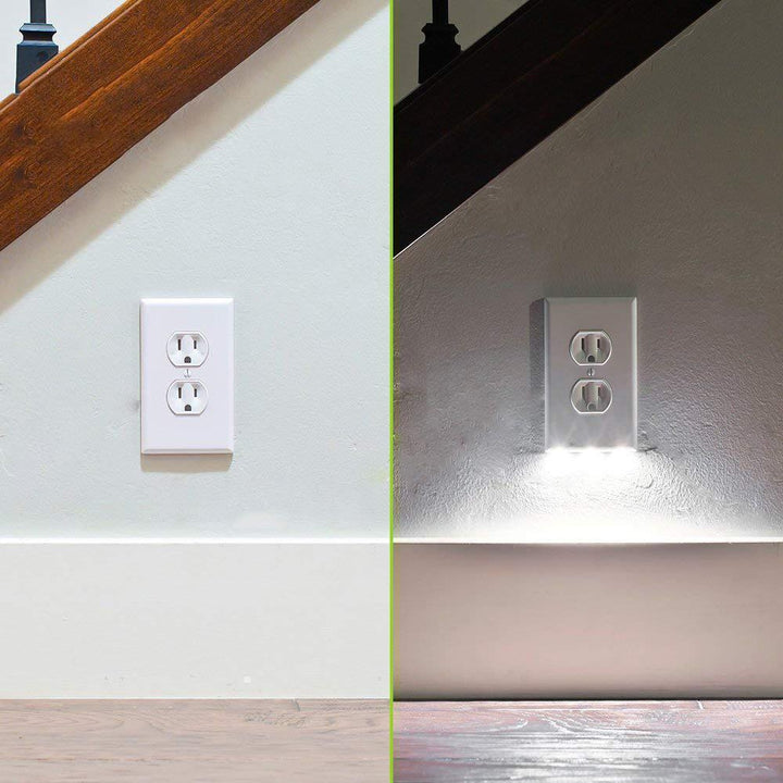 Lisslune | Outlet wall panel with LED night lights