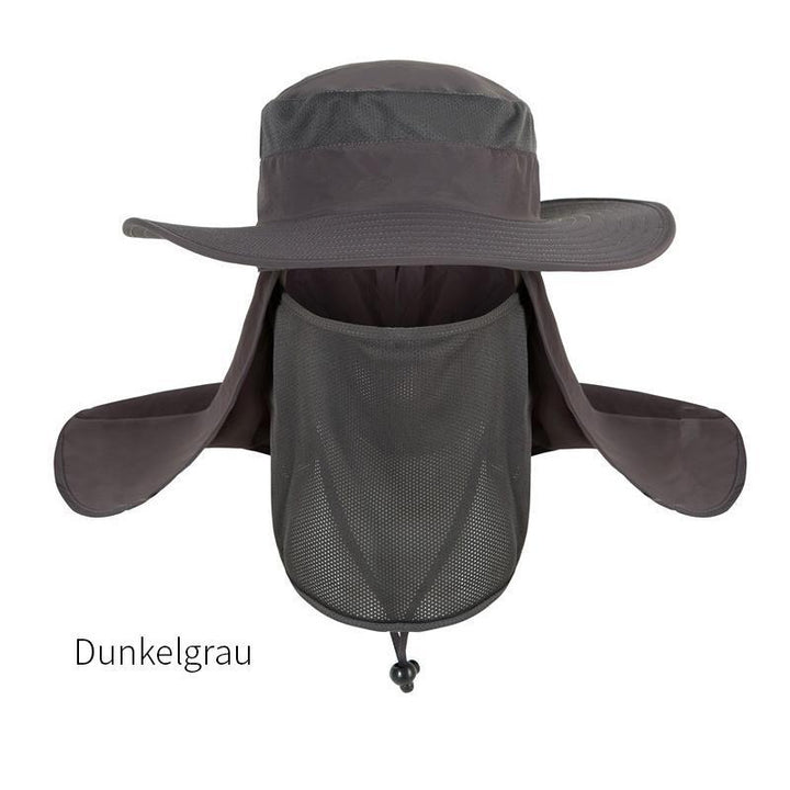 Lisslune | OUTDOOR SUN HAT - (moldable, crushable, foldable, extremely wind-resistant)