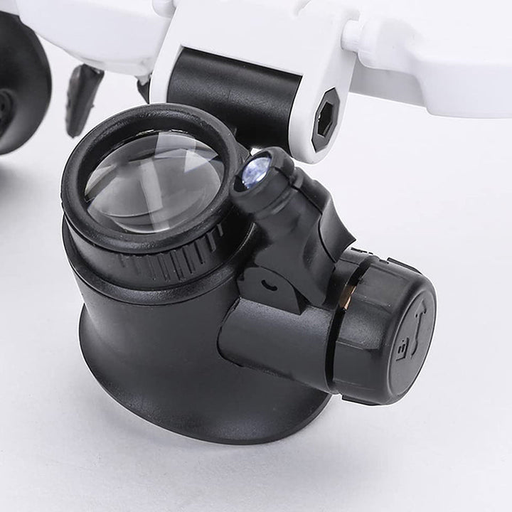 Lisslune | Magnifying glasses with LED lamps for double eyes