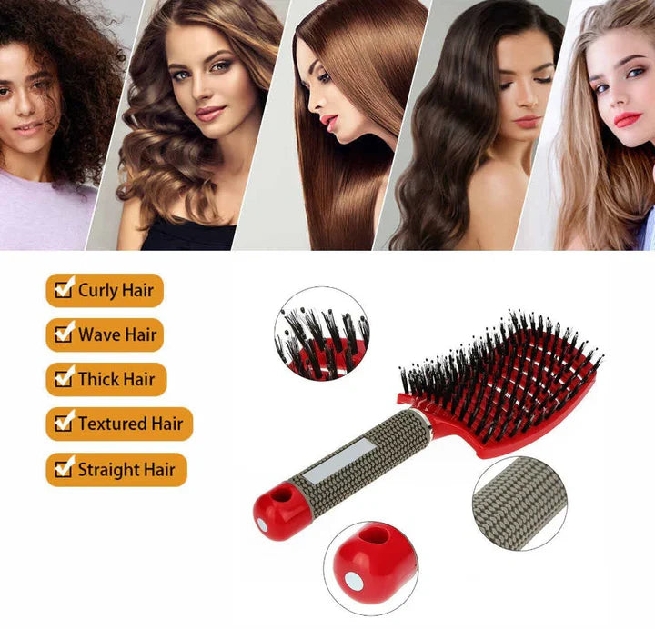 Lisslune | Knot-free hairbrush | For effortless detangling