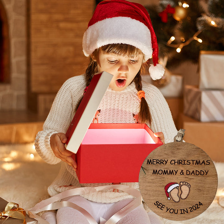 Lisslune | See You in 2024 Christmas Tree Ornament
