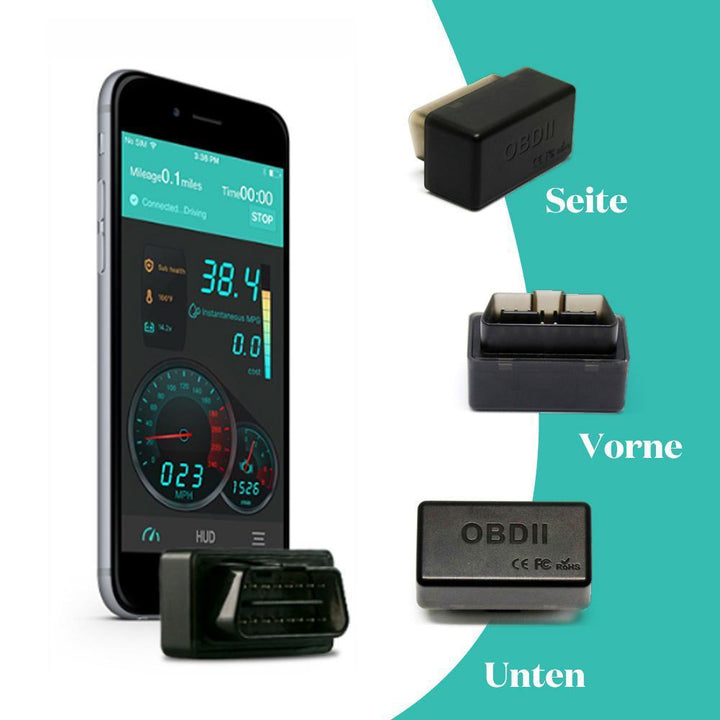 Lisslune | TrueBlue Car Doctor super mini OBD2 elm327 Bluetooth detector