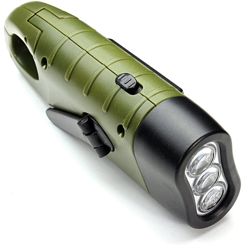 Lisslune | Handcrank Solar-powered Flashlight