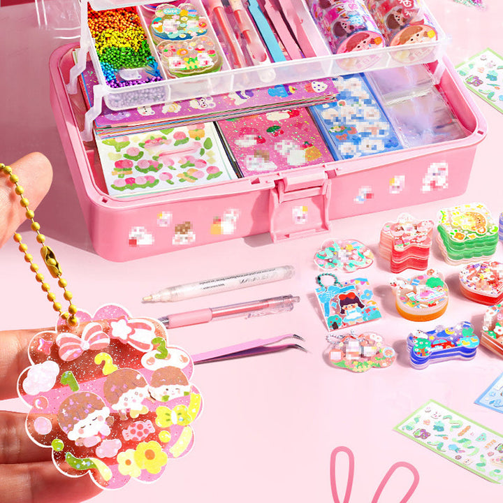Lisslune | Goo Card Sticker Set - Children's Toy for Crafting Notebooks