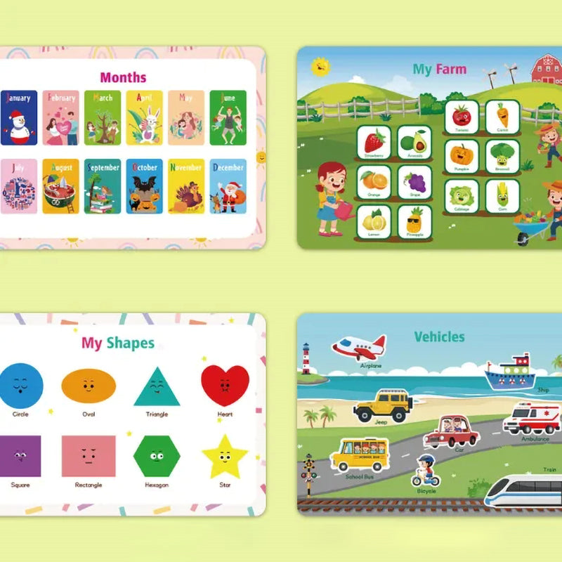 Lisslune | Preschool Activity Book