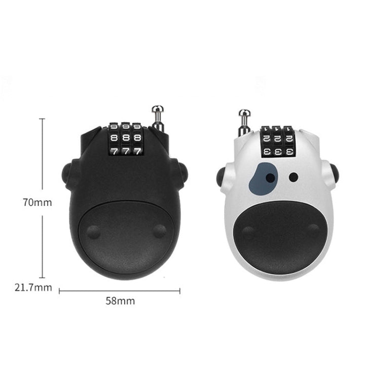 Lisslune | Portable theft-proof telescopic wire lock