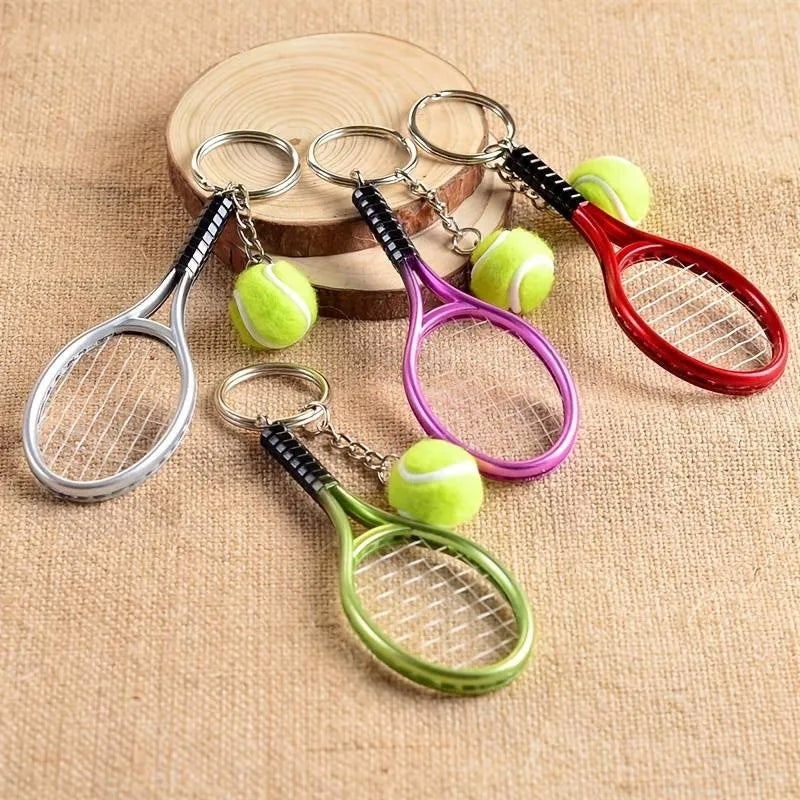 Lisslune | Mini tennis racket keychain