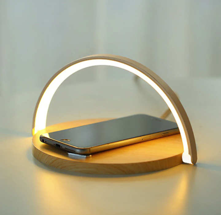 Lisslune | Bowlight Design 3-in-1 Night Light – Wireless Charger & Lamp
