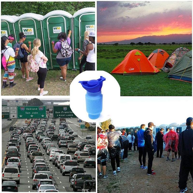 Lisslune | Pocket Folding Bottle - Your Urinal in the Car