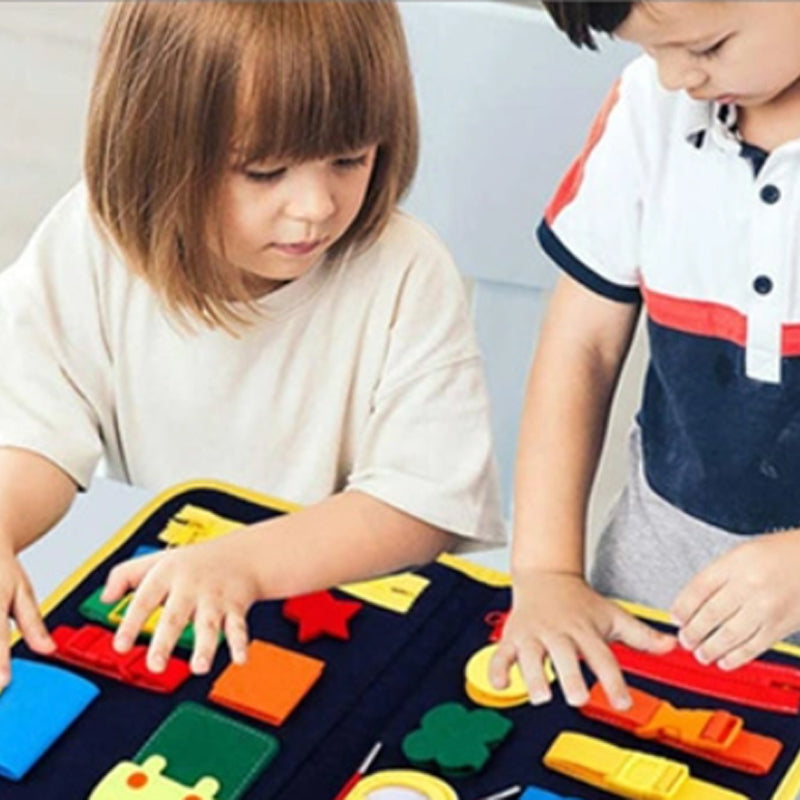 Lisslune | Toddler Activity Board Quiet Book