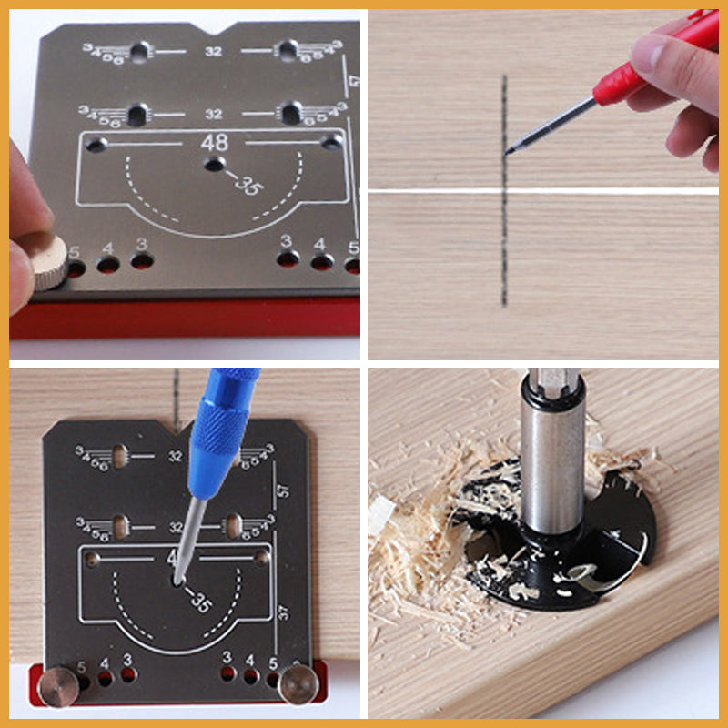 Lisslune | 35mm Hinge Punch Locator