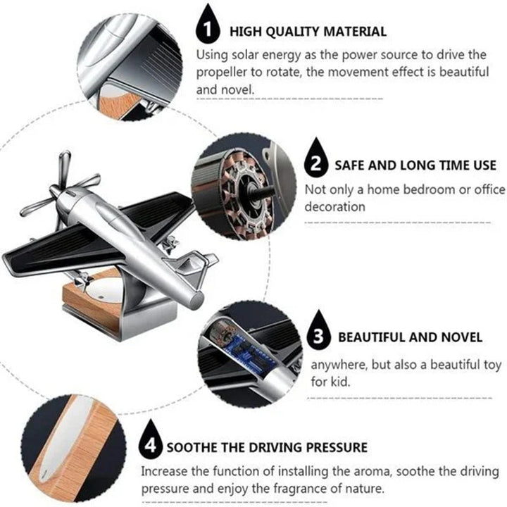 Lisslune | Solar aircraft car aromatherapy