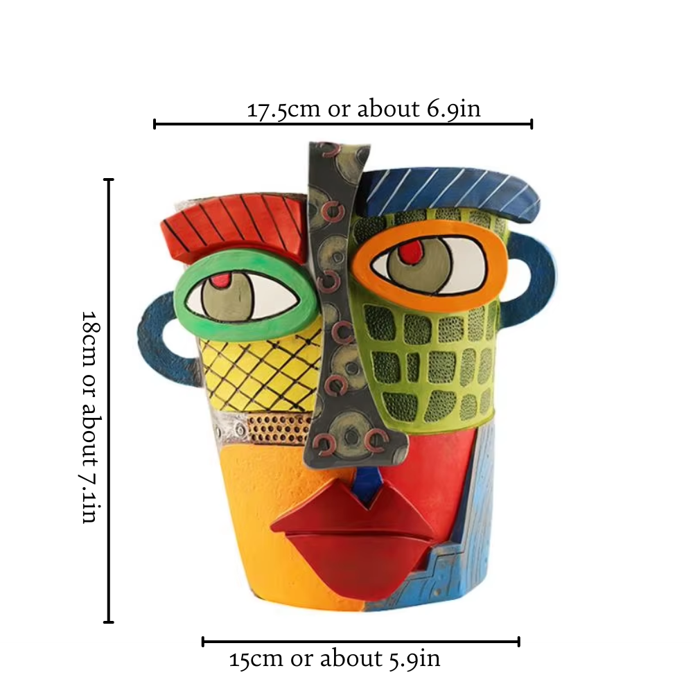 Lisslune | Abstract Face Flower Pot