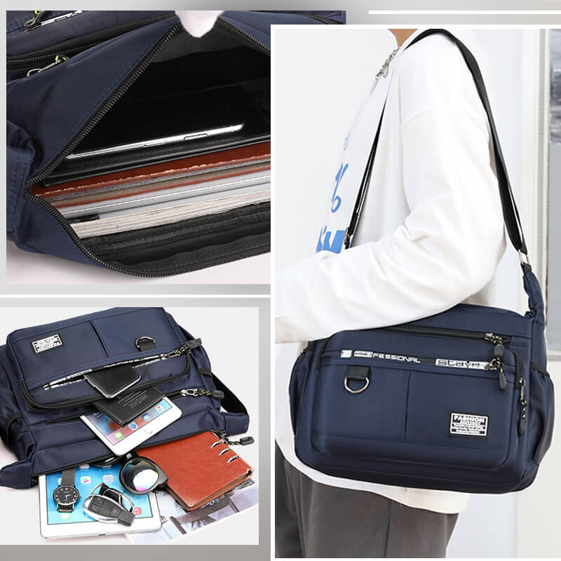 Lisslune | Light waterproof shoulder bag with large capacity