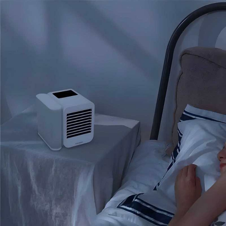 Lisslune | Hexton | Portable MicroCool Mini Air Conditioner with 1000ml Water Tank | Personal Cooling & Humidifier