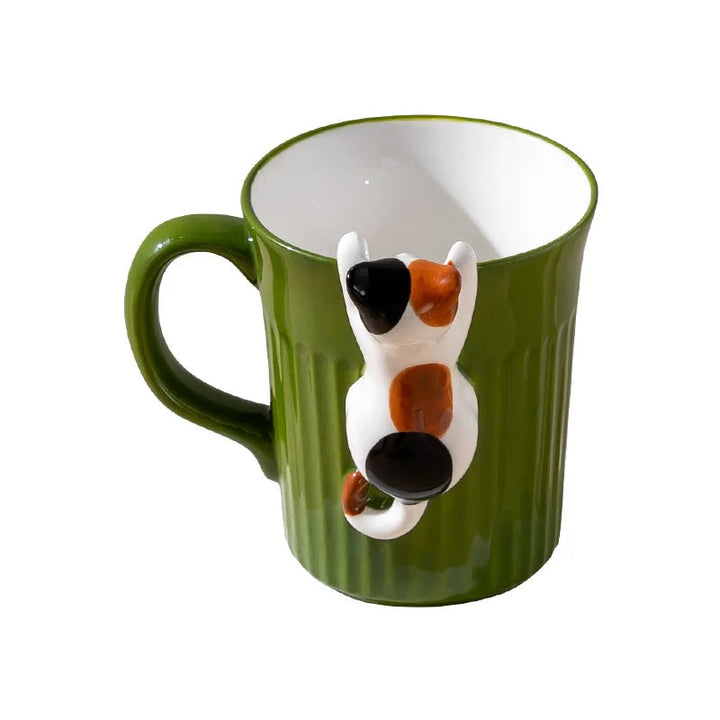 Lisslune | Cute Climbing Cat Ceramic Mug
