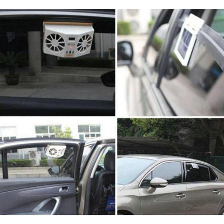 Lisslune | Solar-powered Car Cooler Fan