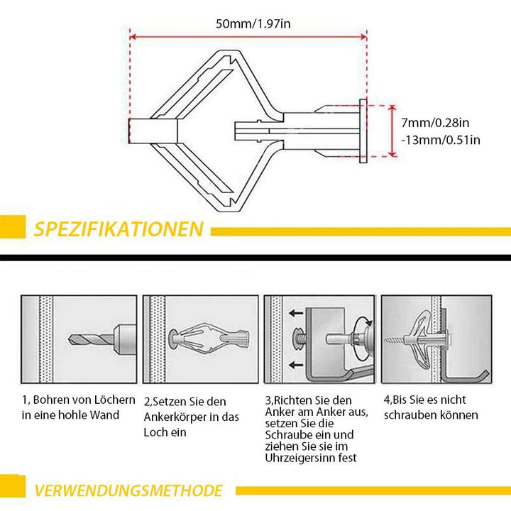 Lisslune | Aircraft Anchor Bolt