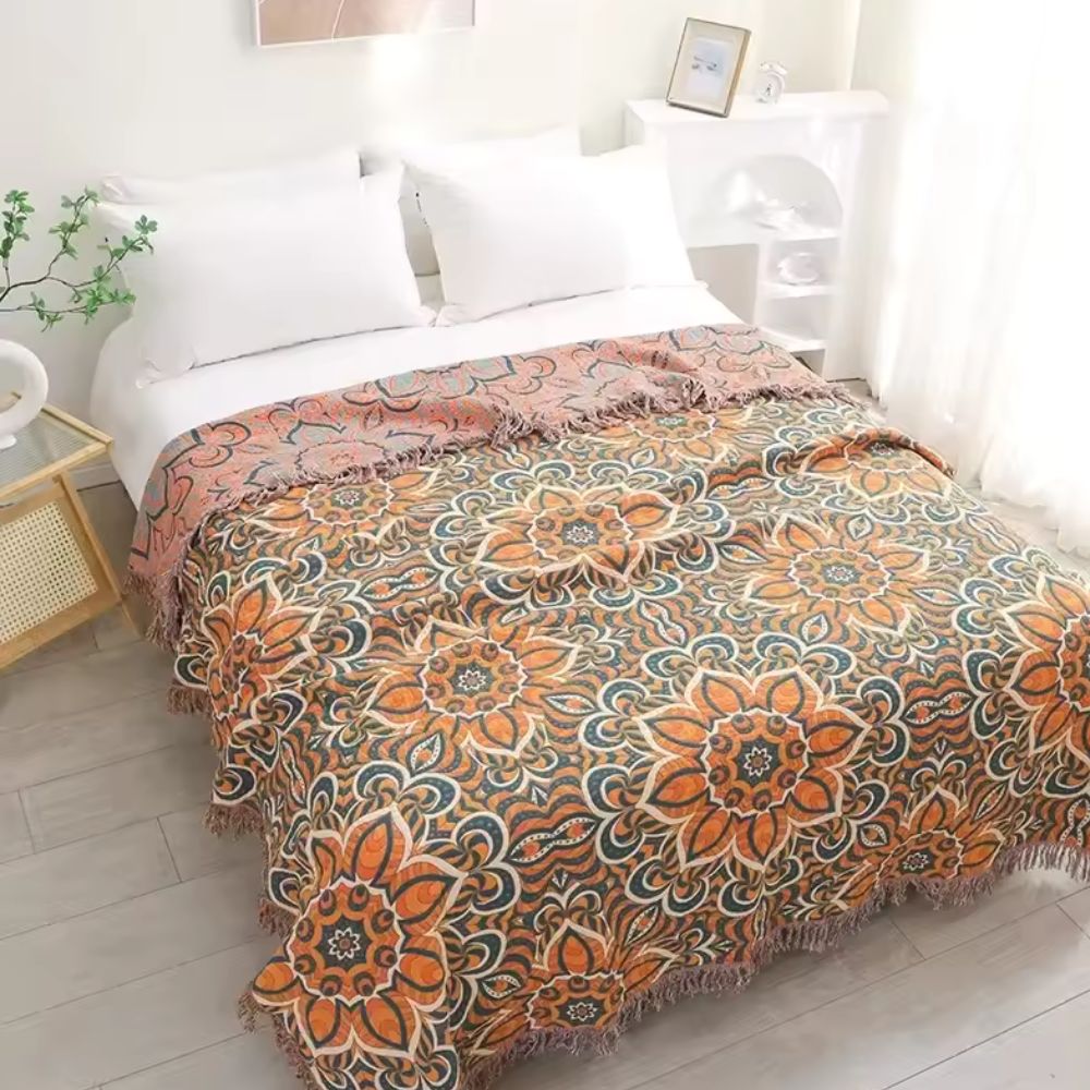 Lisslune | Sienna Sun Cotton Blanket