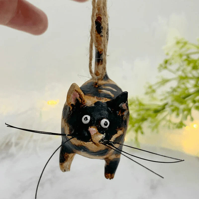 Lisslune | Handmade, Unique Cat Christmas Ornament