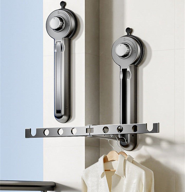 Lisslune | Foldable Suction Cup Clothes Drying Rack for Windows