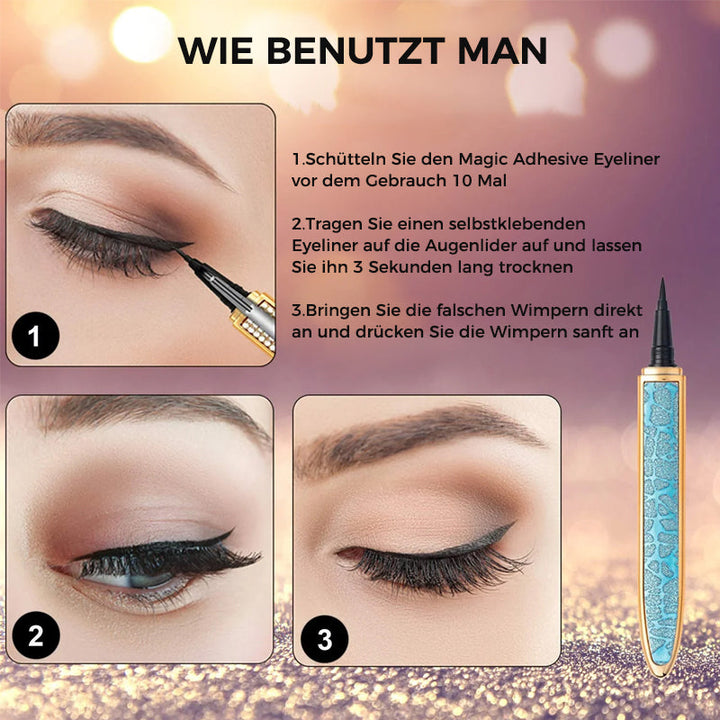 Lisslune | Self-adhesive durable eyeliner eyelash glue pen
