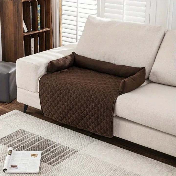 Lisslune | Bolstered Quilted Pet Sofa Protector