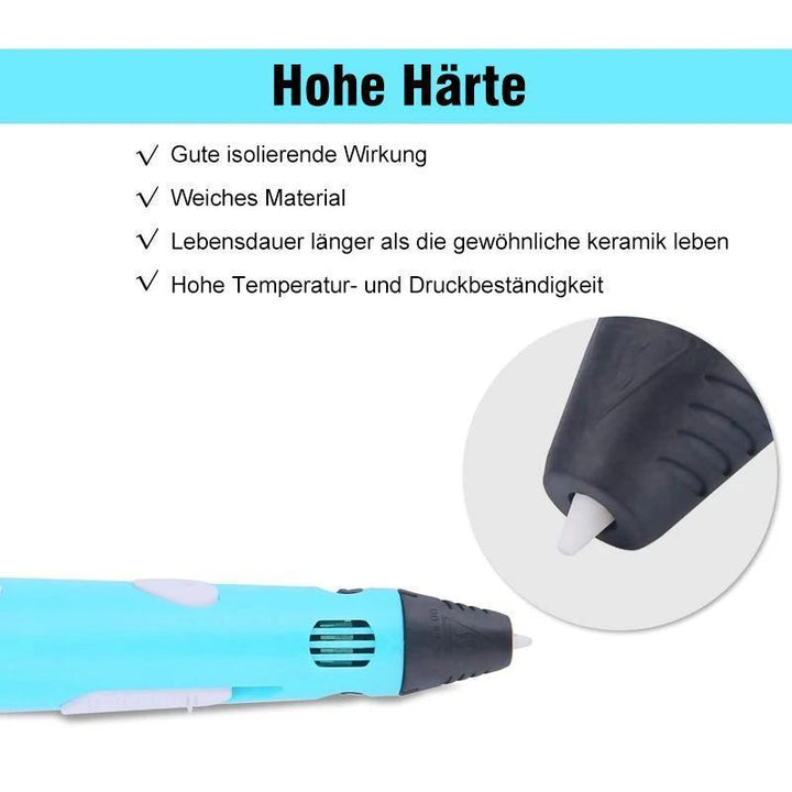 Lisslune | 3D printing pen with 5m filament for children and adults