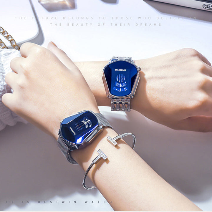 Lisslune | Men's Diamond Style Quartz Watch