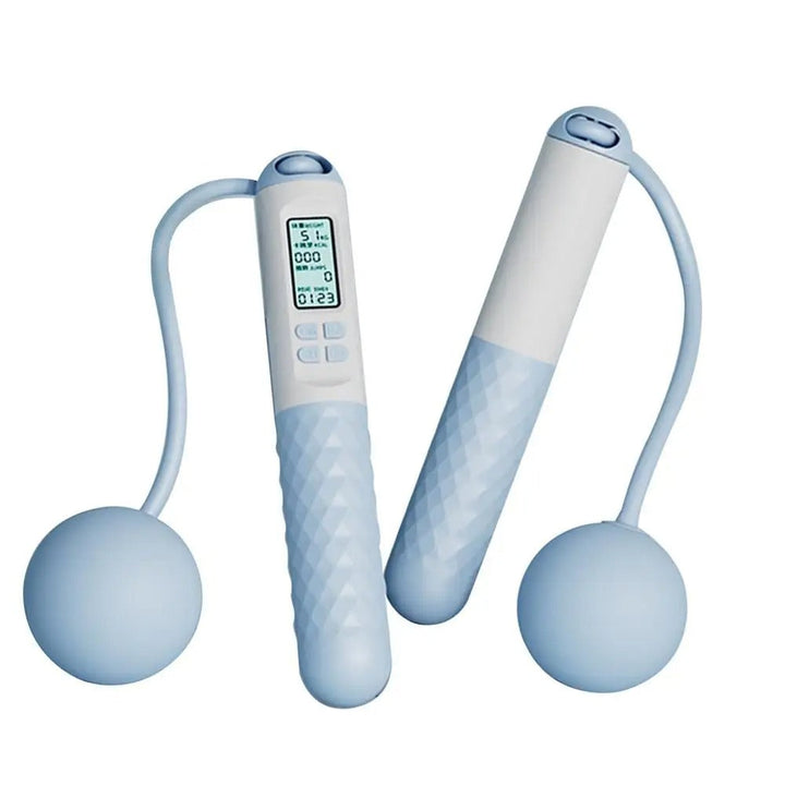 Lisslune | Wireless Jump Rope with Counter – Weighted Handles for Home Cardio Workouts