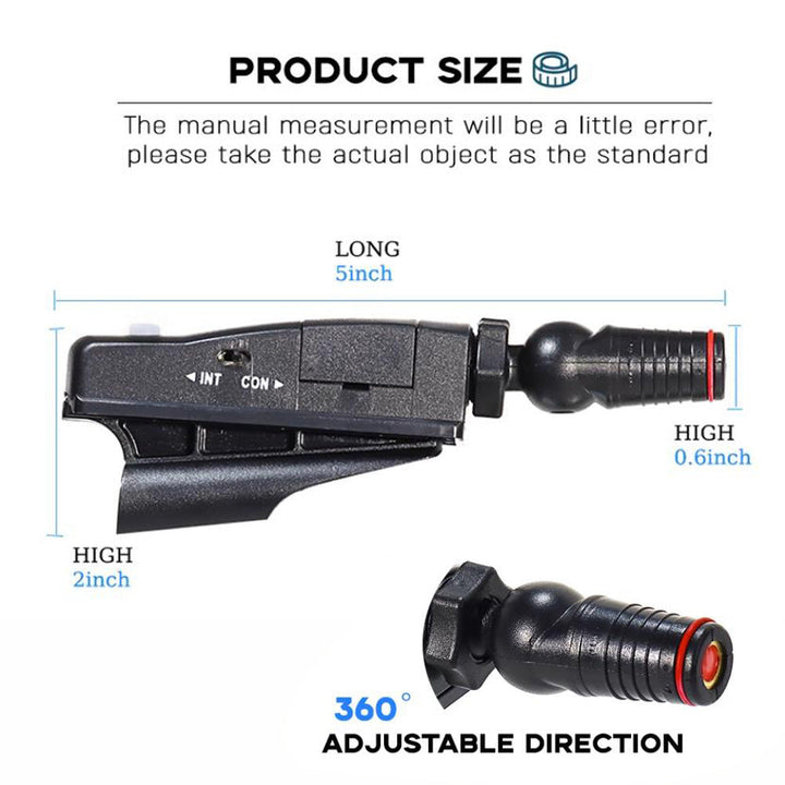 Lisslune | Golf Push Rod Laser Sound Instrument Laser Sight