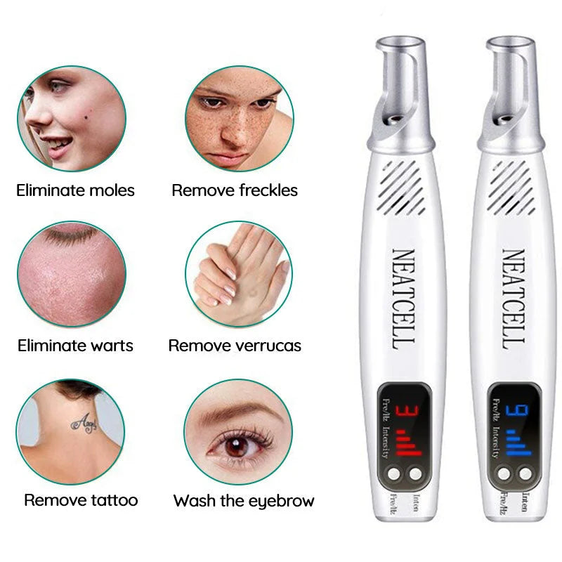 Lisslune | Laser Removal Pen | Laser Tattoo Removal Red & Blue