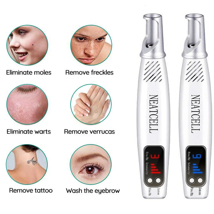 Lisslune | Laser Removal Pen | Laser Tattoo Removal Red & Blue